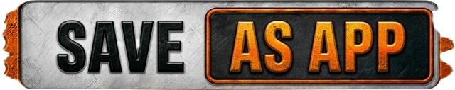 Save as app